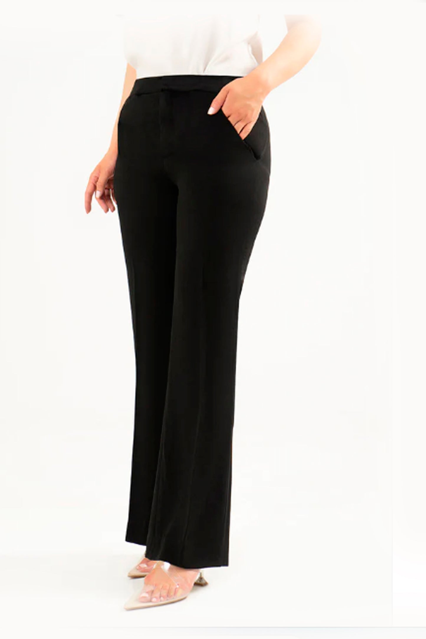 Bell Bottom Pants Black