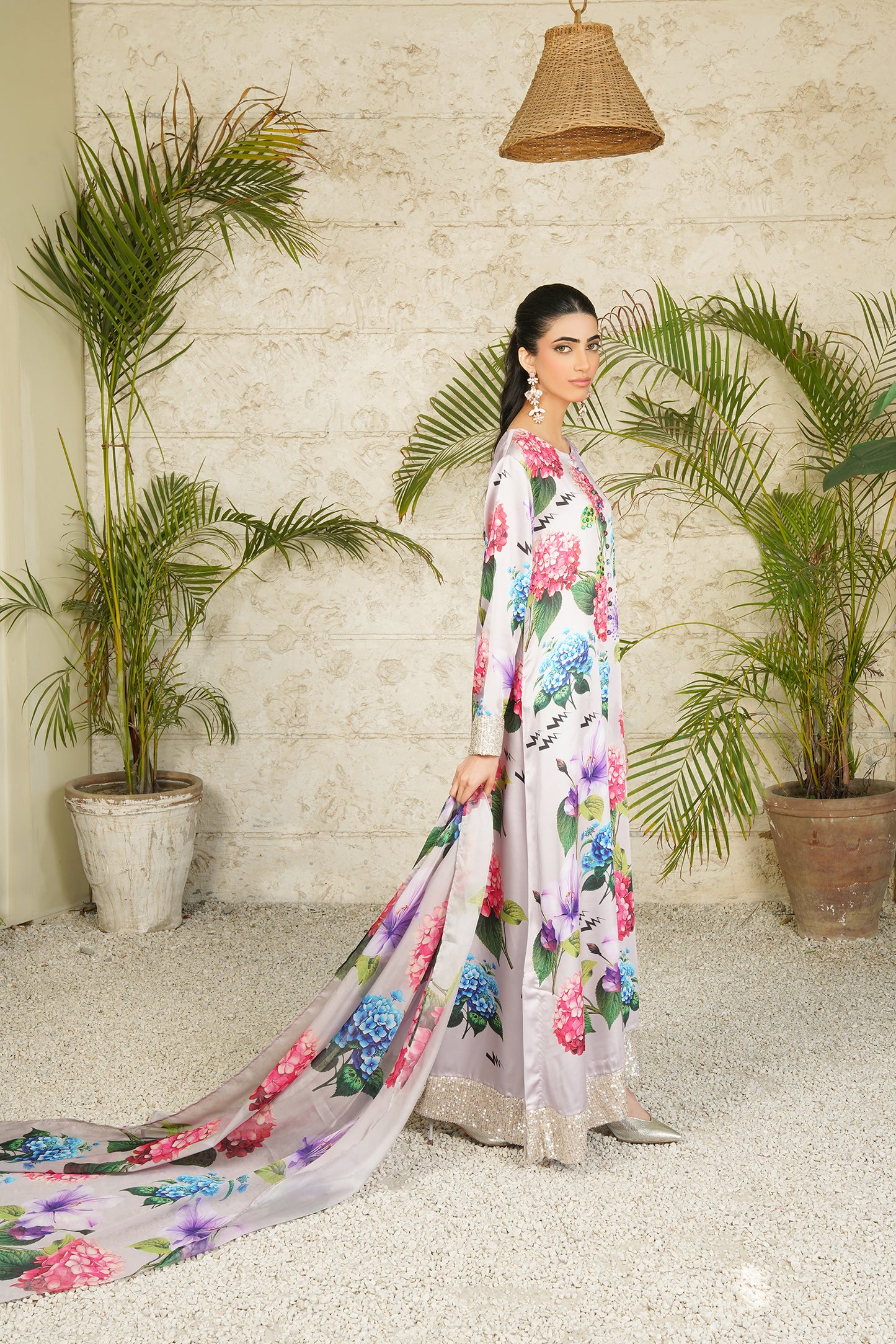 Celeste Floraison Dress