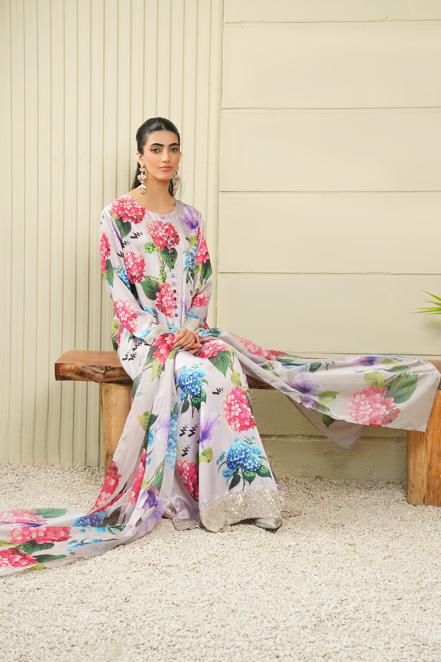 Celeste Floraison Dress