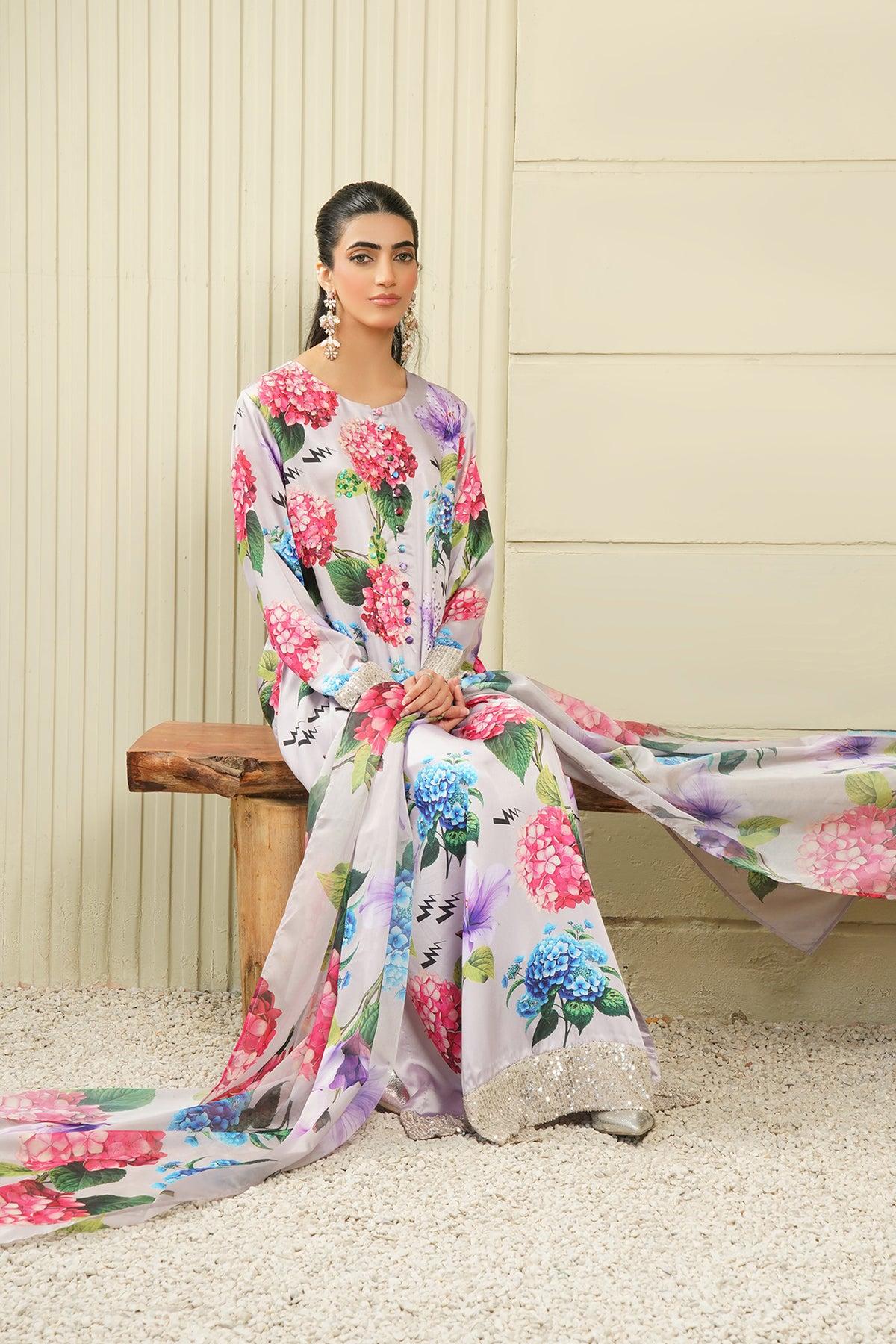 Celeste Floraison Dress
