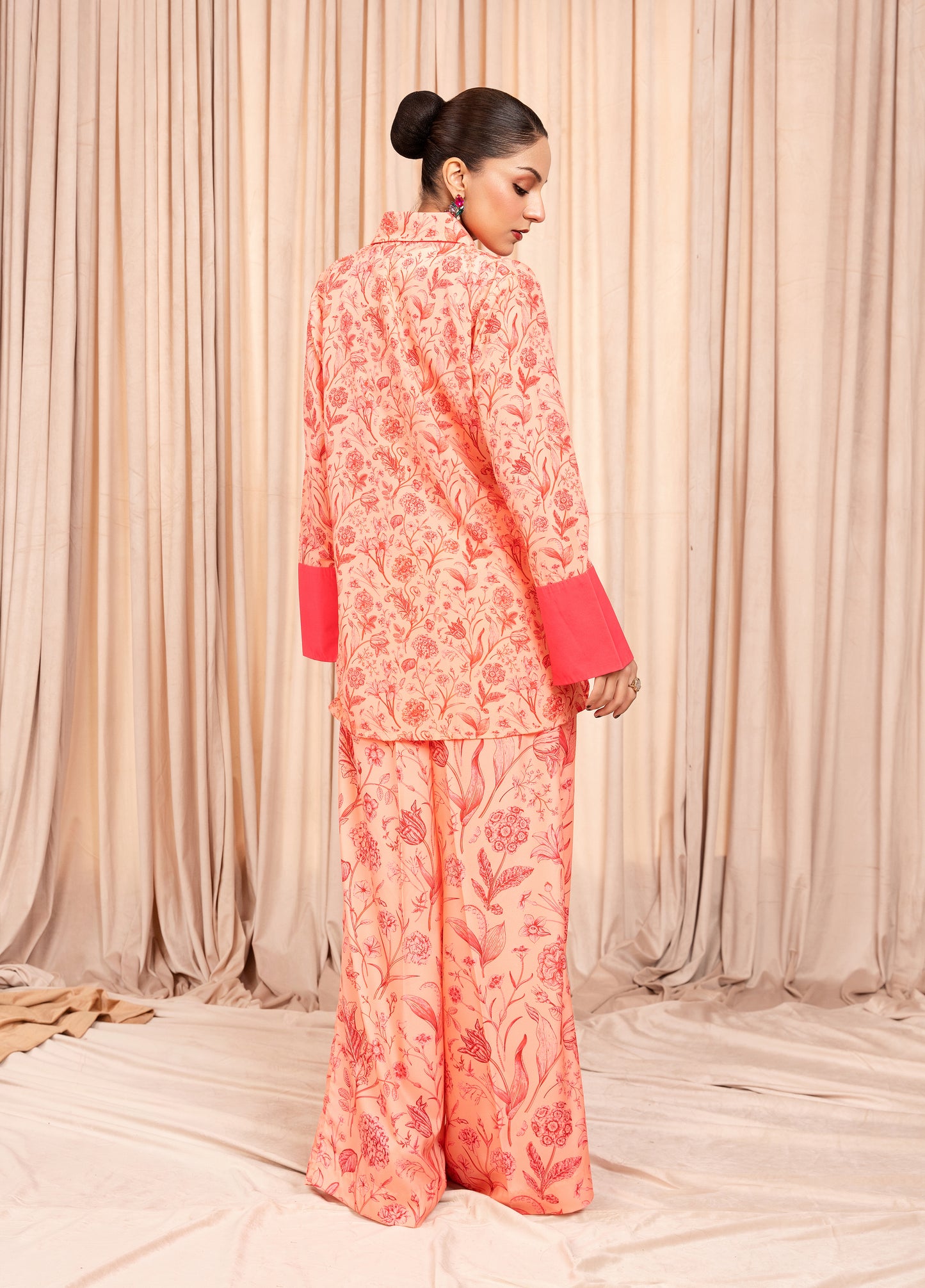 Coral Blush Co-ord Set
