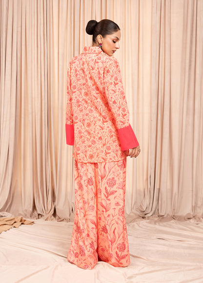 Coral Blush Co-ord Set