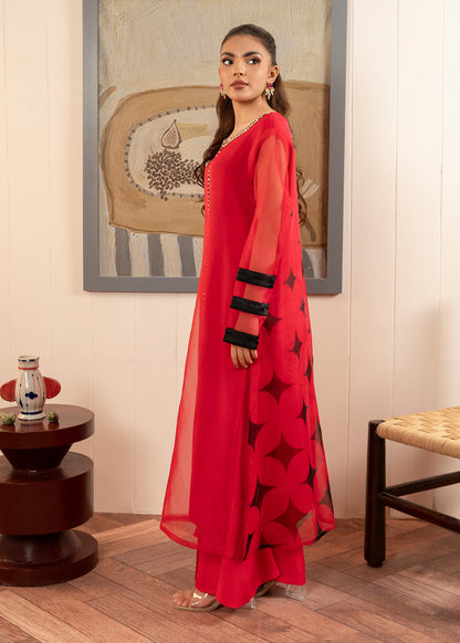 Crimson Eclipse Dress