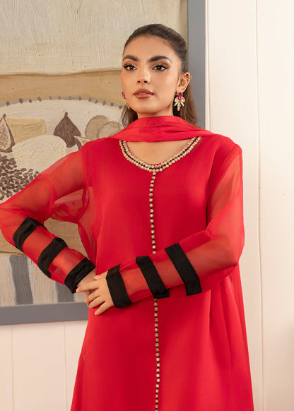 Crimson Eclipse Dress