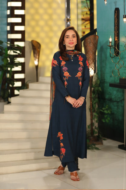 Dark Navy Dress