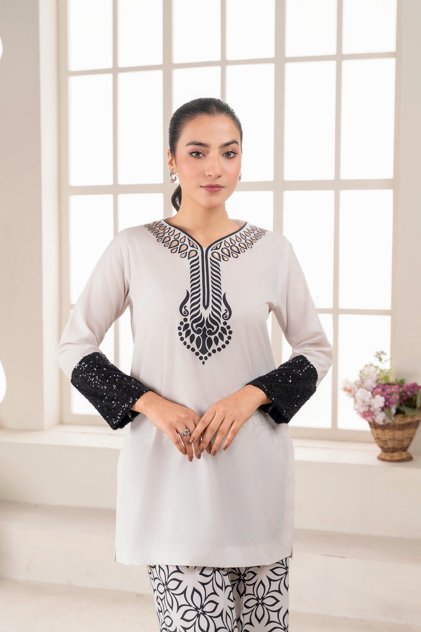 Elan Blanc Co-ord set