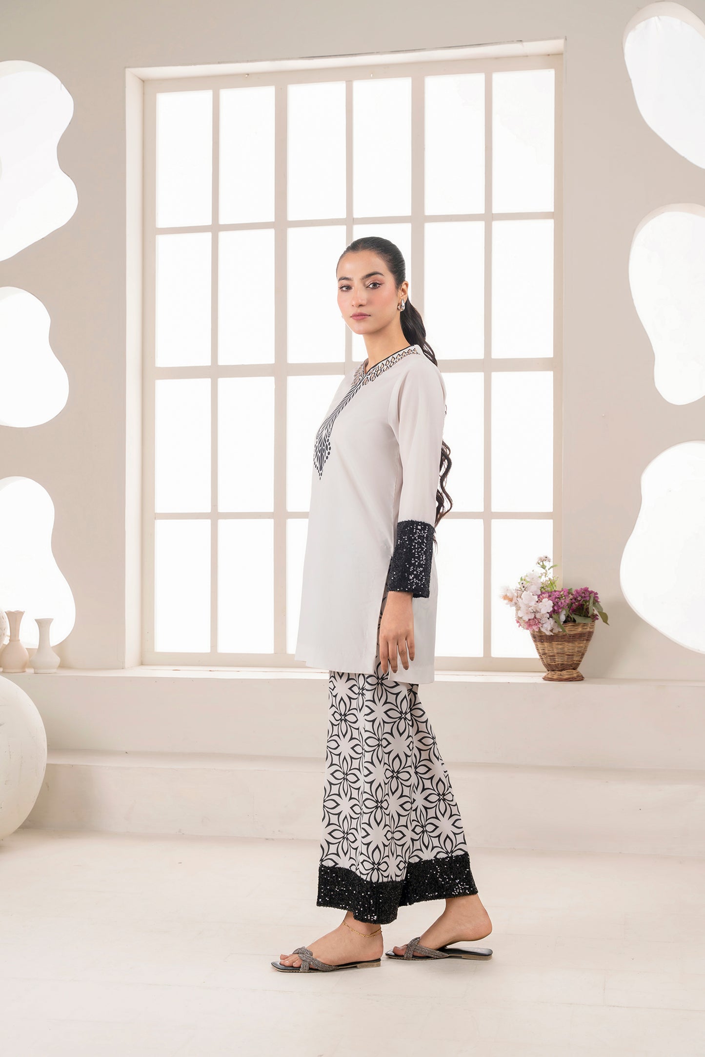 Elan Blanc Co-ord set