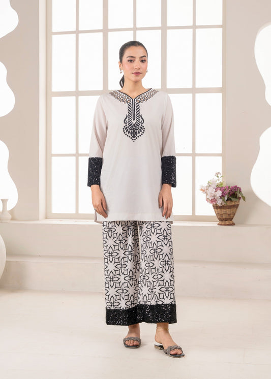 Elan Blanc Co-ord set