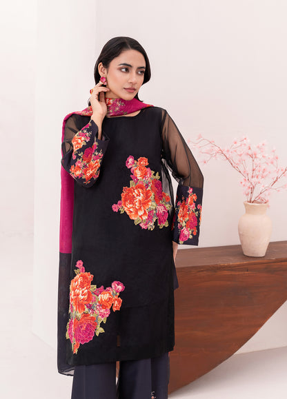 Ebon Glow Dress