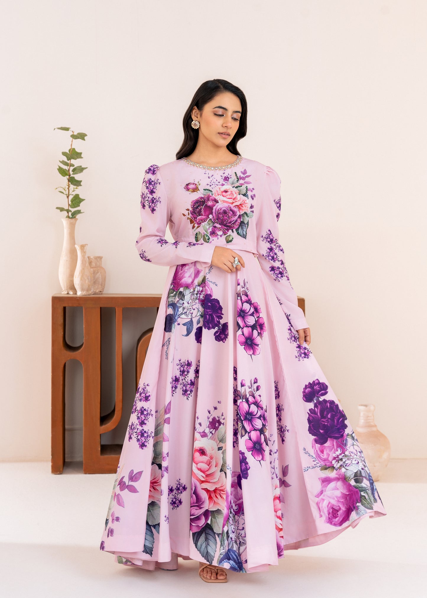 Fleur Essence Crop Top & Skirt