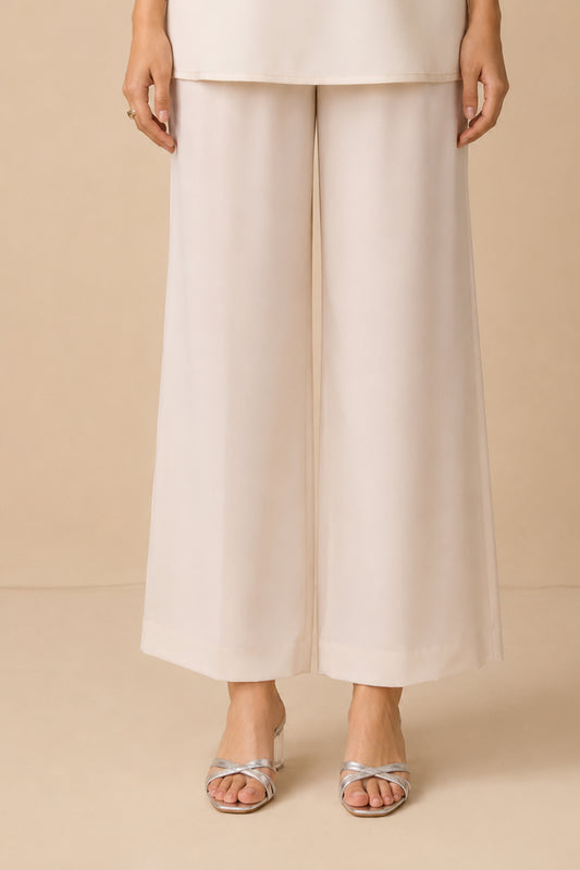 Loose Fit  Pant Off White