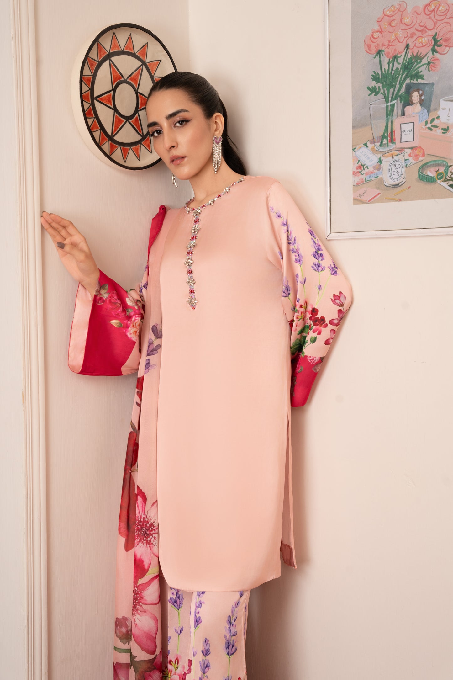 Peach Pink Dress