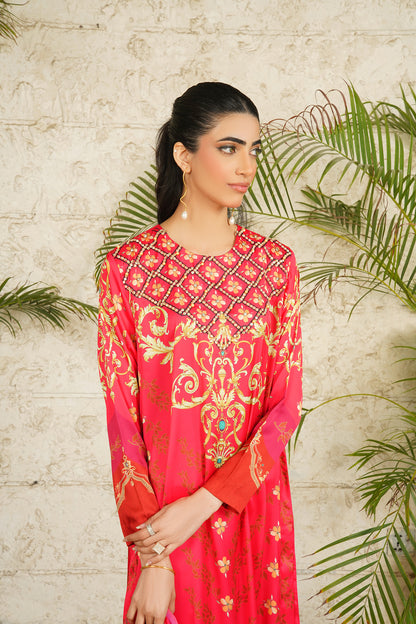 Peony Glow Dress