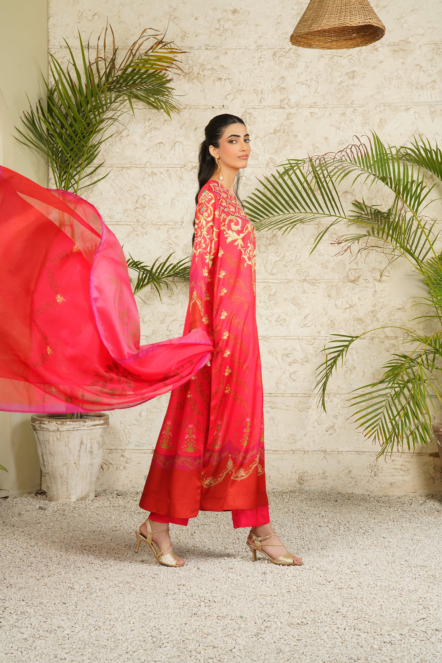 Peony Glow Dress