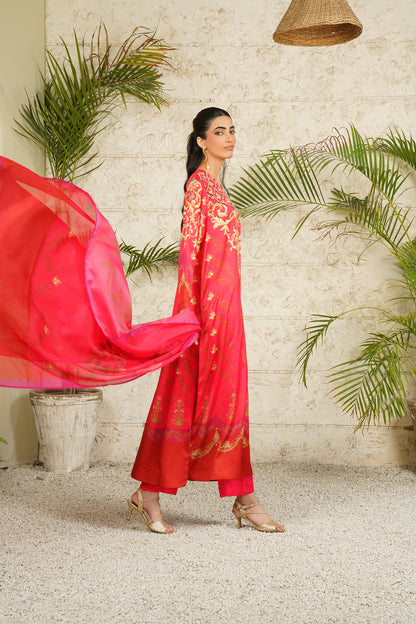 Peony Glow Dress