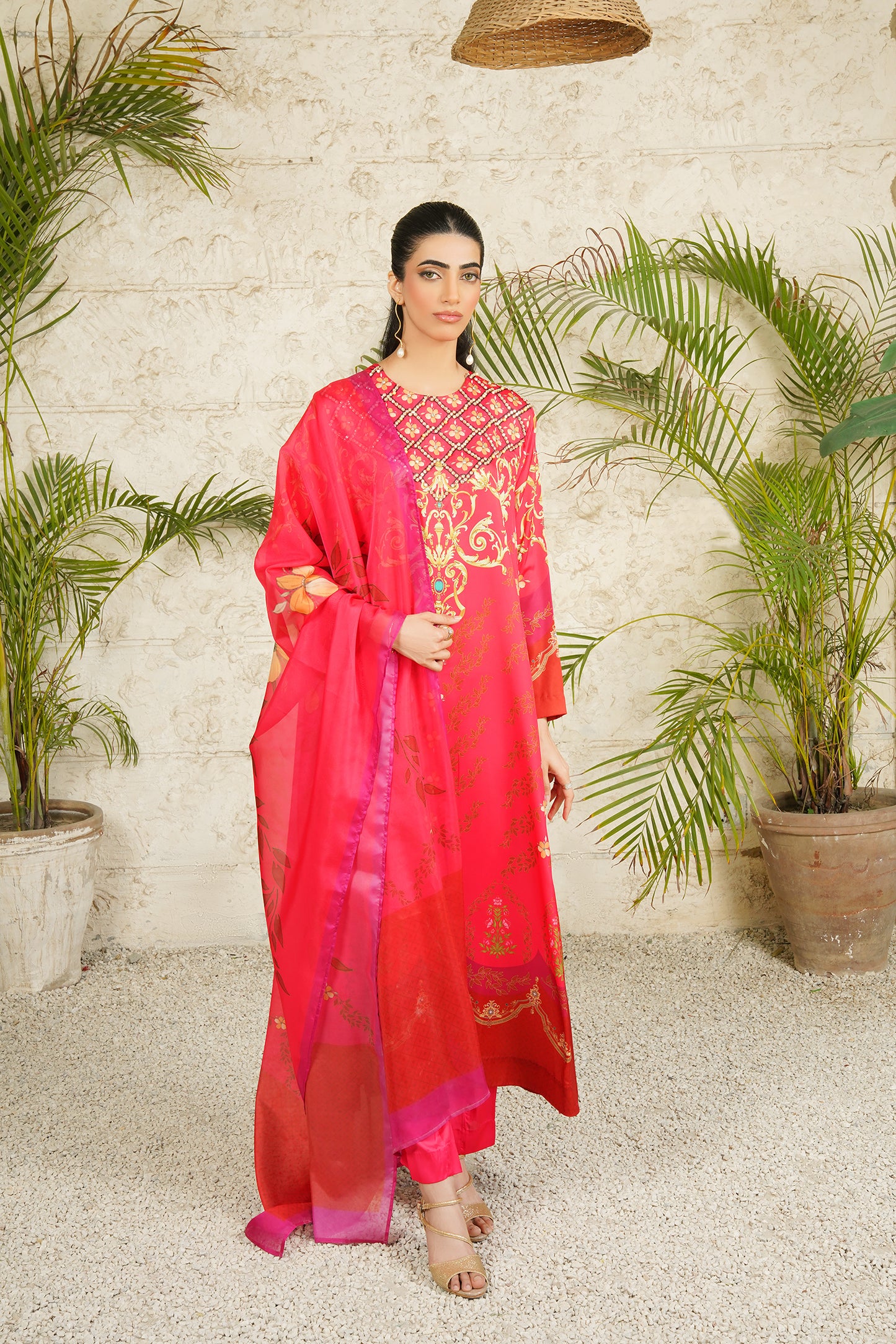 Peony Glow Dress