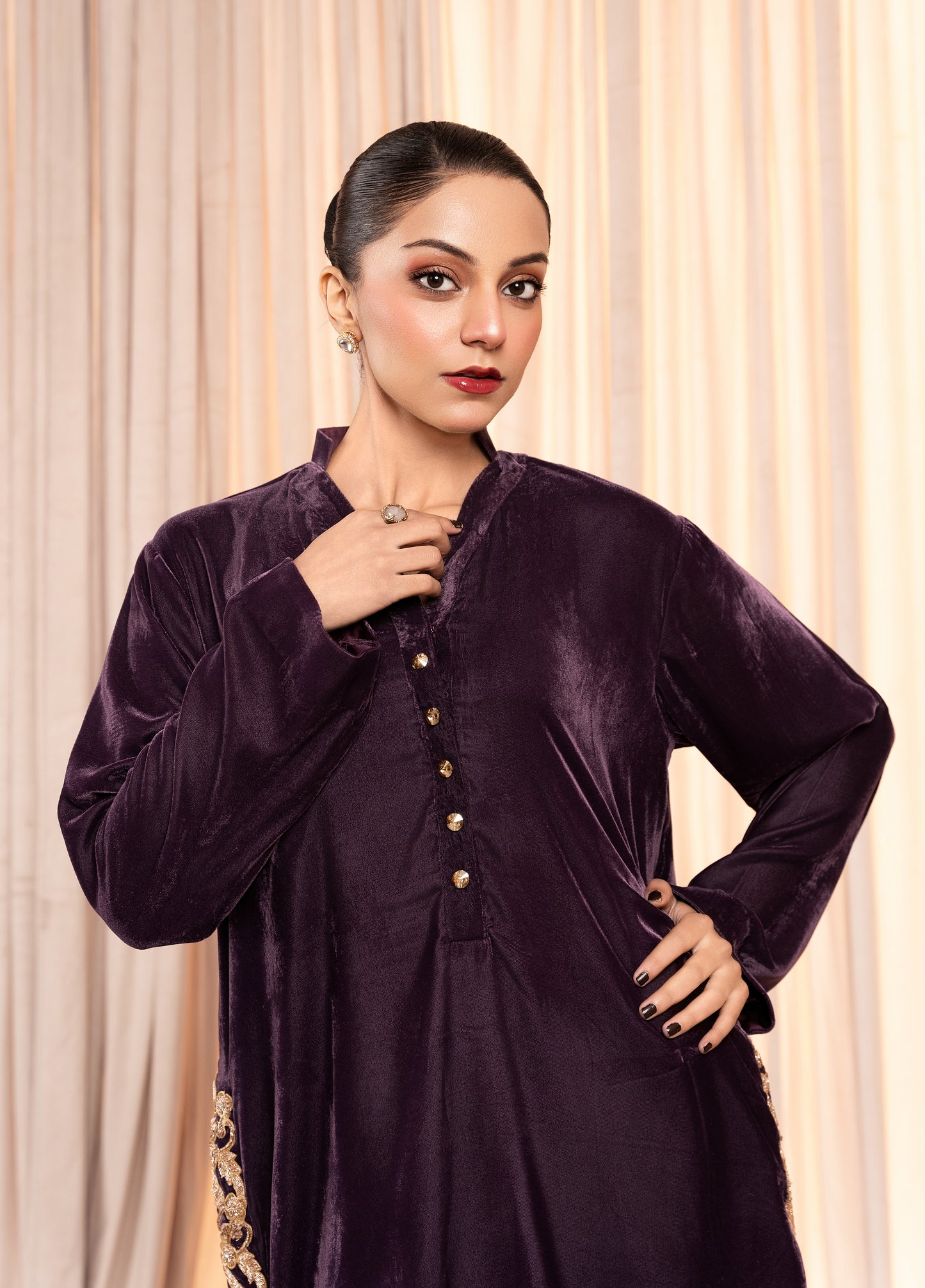 Plum Reverie Co-ord set