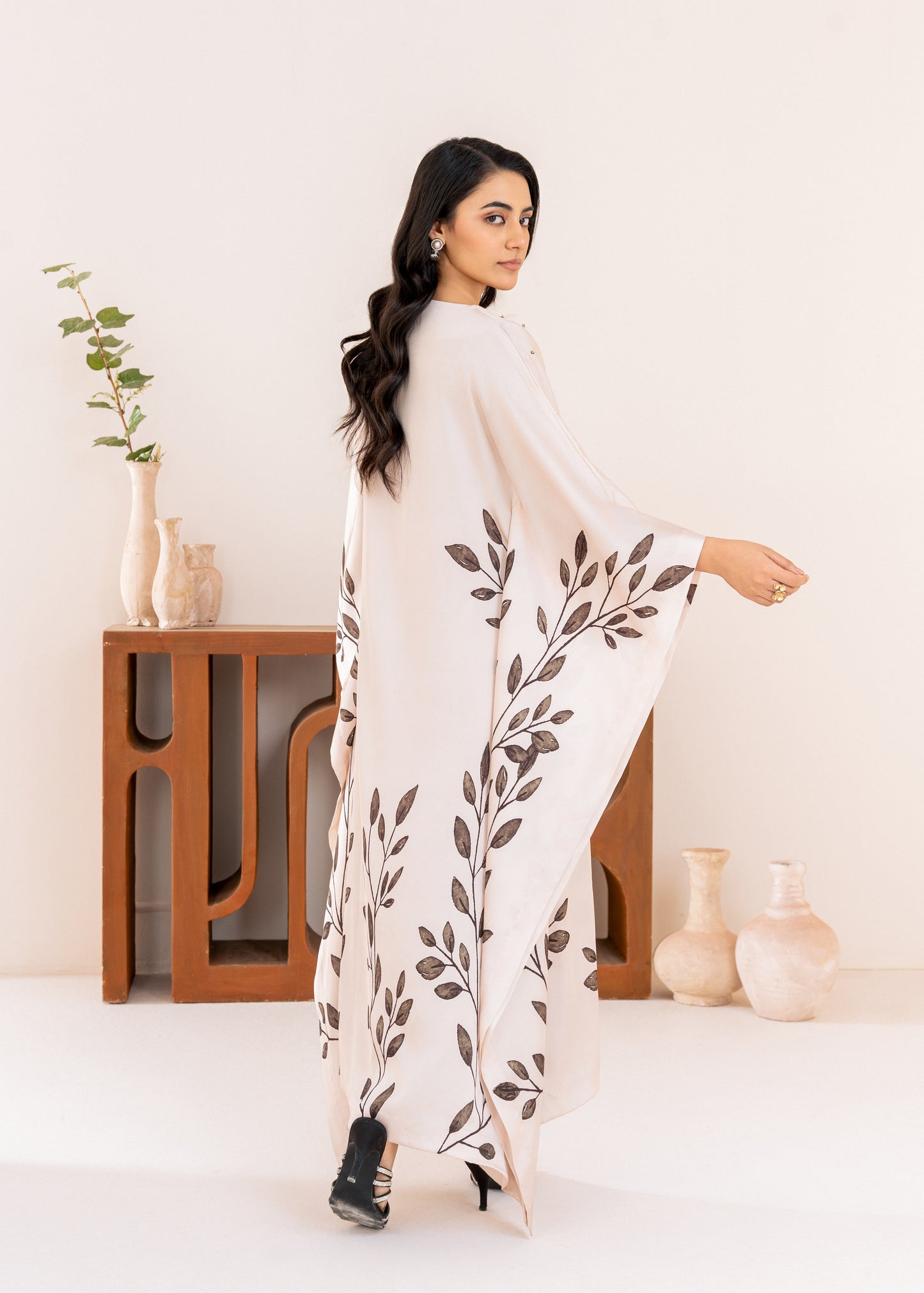 Serene Ivory Kaftan
