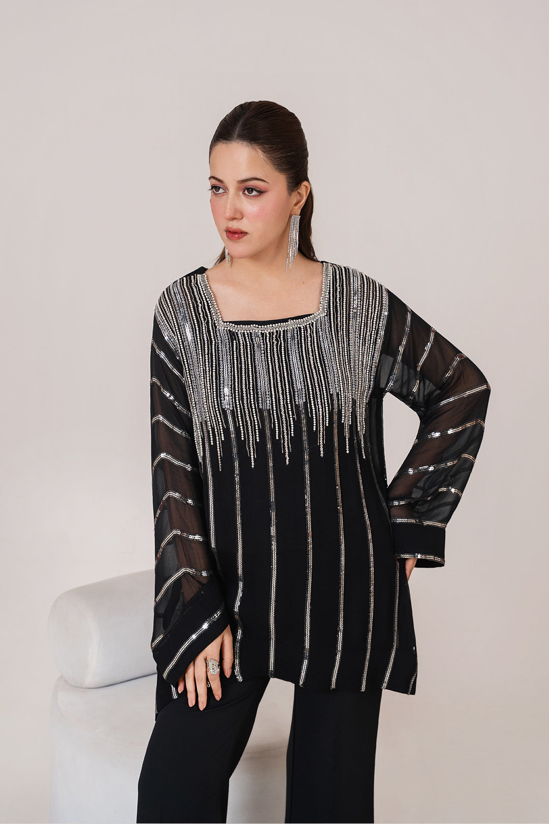 Silver Stardust Dress