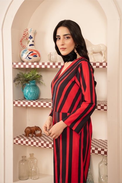 Striped Jumpsuit