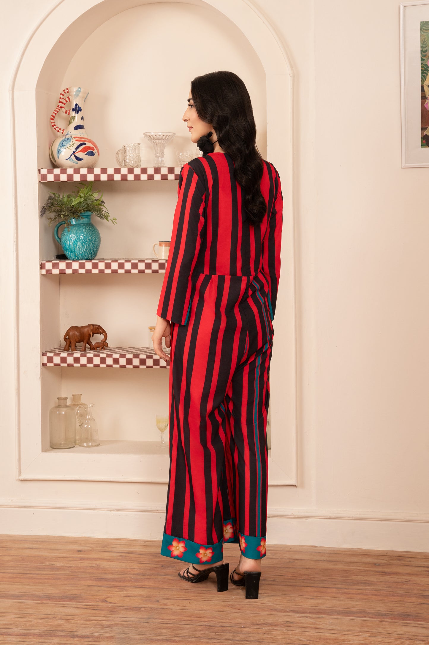 Striped Jumpsuit