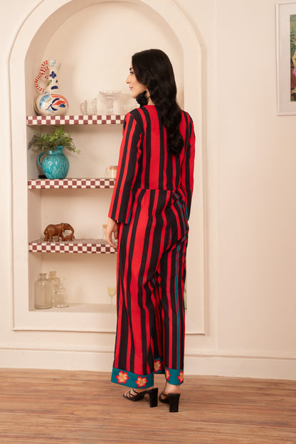 Striped Jumpsuit