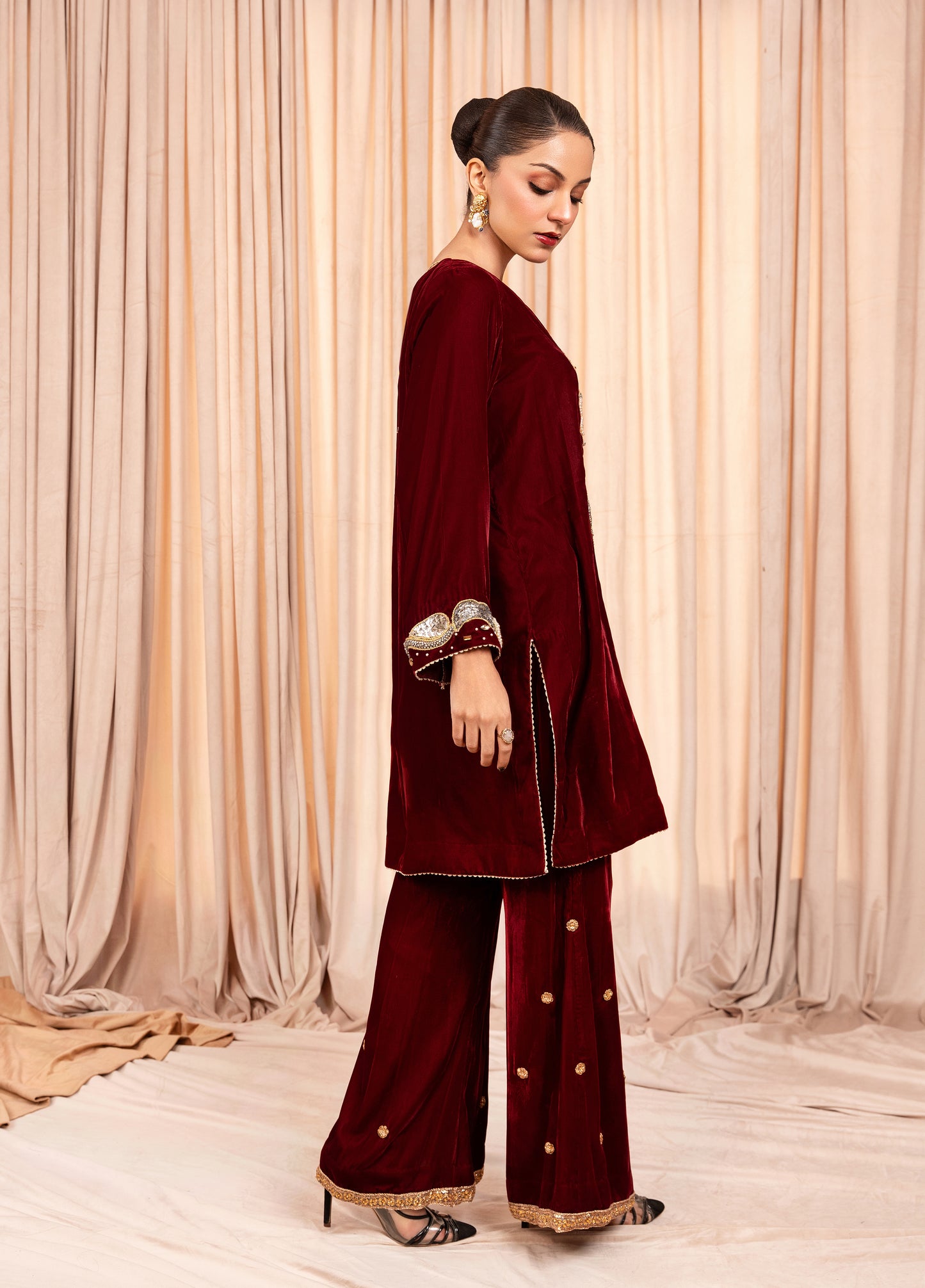 Verina Crimson Dress