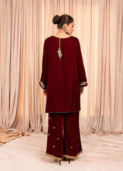Verina Crimson Dress