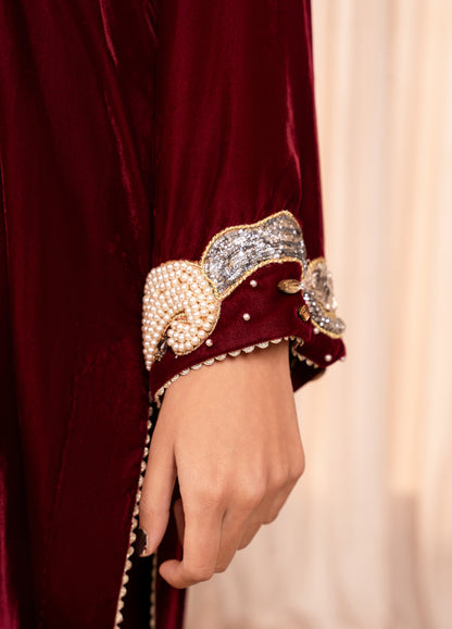 Verina Crimson Dress