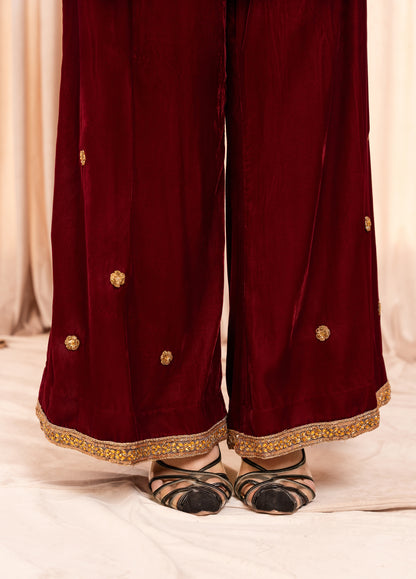 Verina Crimson Dress