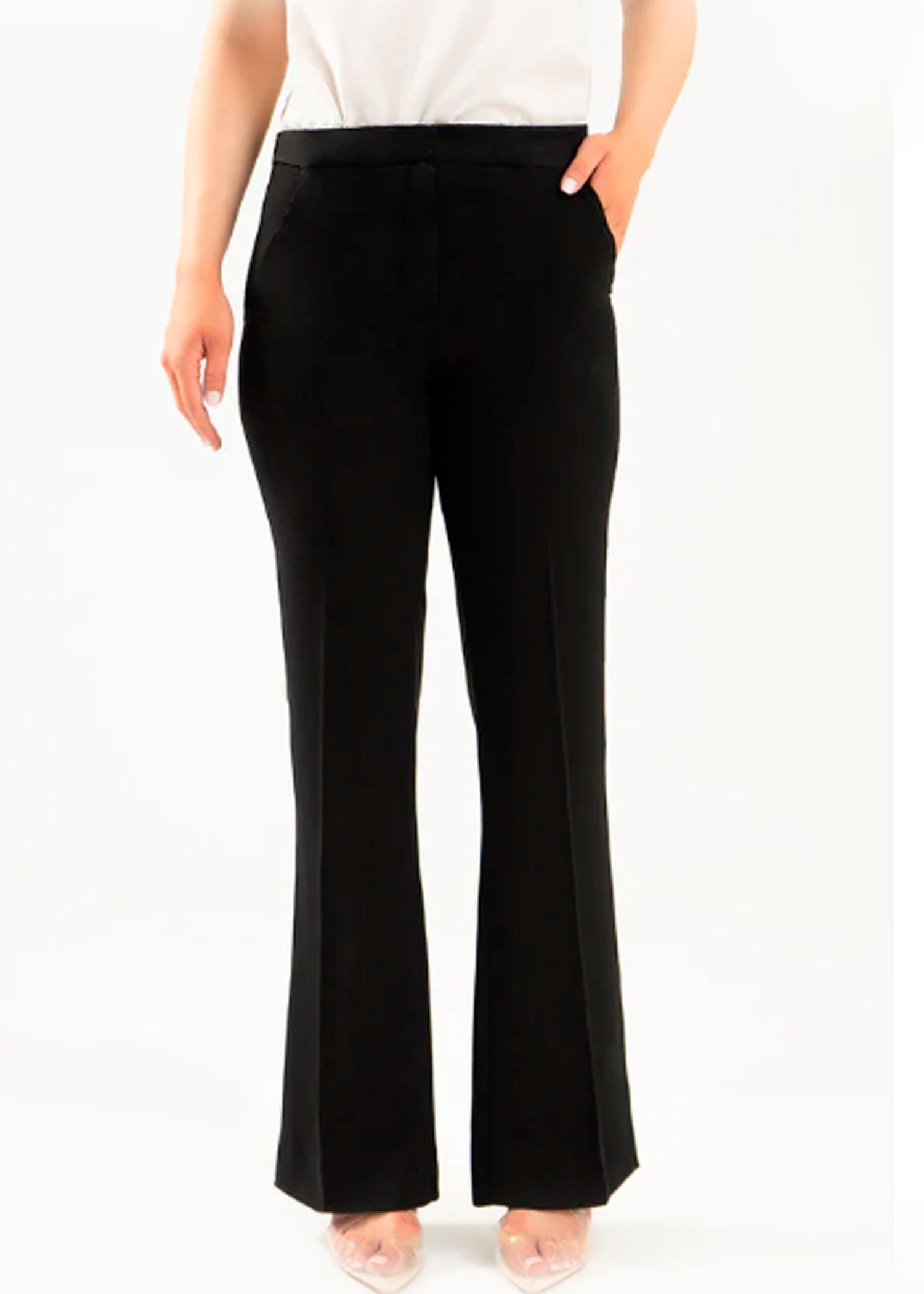 Bell Bottom Pants Black