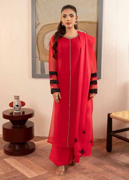 Crimson Eclipse Dress