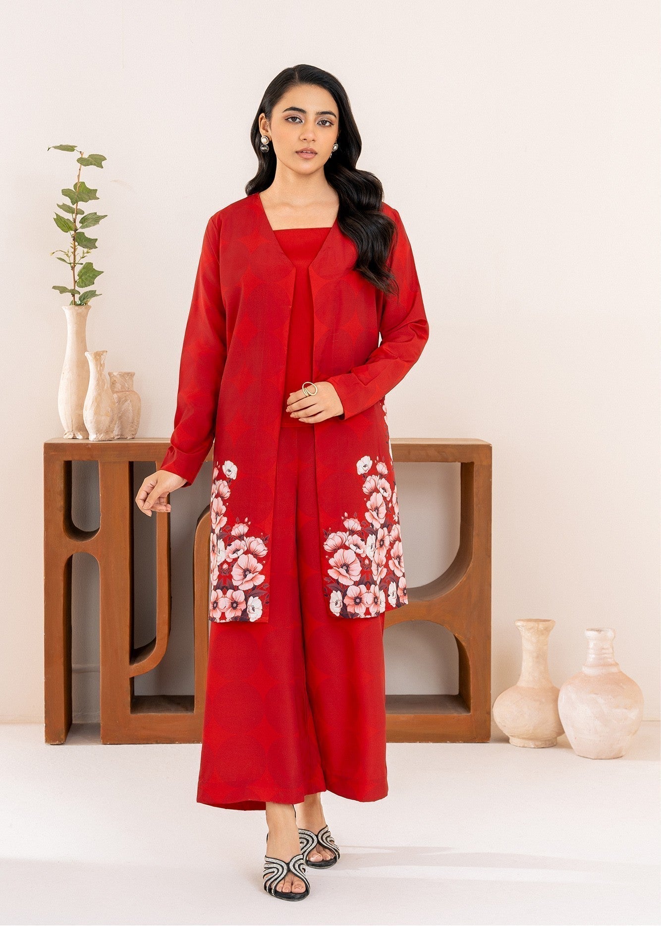 Rosette Bloom Shrug 3PC