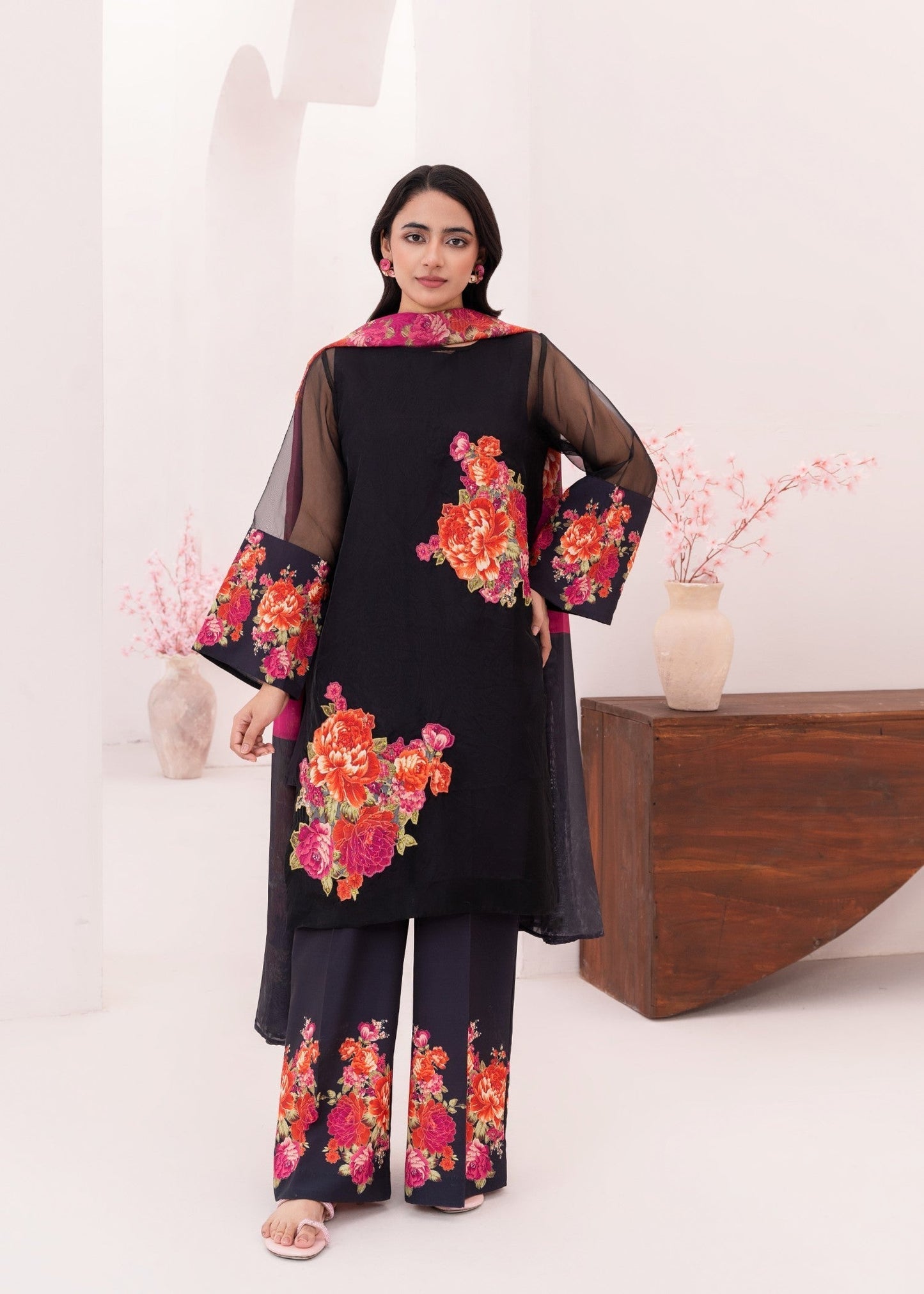 Ebon Glow Dress