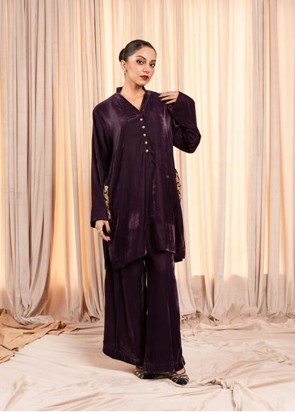 Plum Reverie Co-ord set